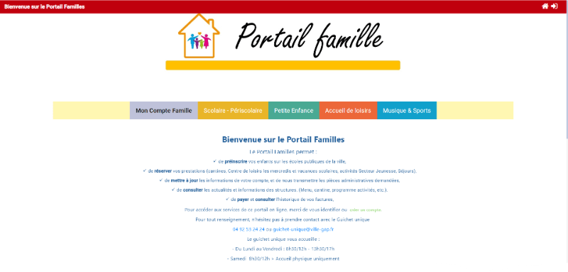 Découvrez le Portail Famille AxelNet